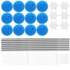 ibasenice 3sets Airplane Training Gear Kit Helicopter Equipment Frame Sponge Balls for Easy Learning and Flying Experience for Beginners and All Ages view 1
