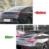 Car Top Rear Wing Spoiler Splitter Fixed Wind Wing Compatible For Mercedes Benz CLE Coupe C236 2024+ AMG Body Exterior Guard Modification(Carbon Look) view 3