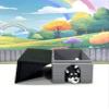 3D Printed Dog with Dog House, Articulated Labrador Retriever, Husky,German Shepperd,Golden Retriever Collie, Border Collie, Australian Shepherd Toy (Husky, Gray and Black Doghouse) view 3