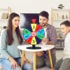 12 Inch 10 Slot Prize Wheel, Spinning Wheel for Prize, Prize Wheel Spinner with Stand, Tabletop Spinner Wheel with Dry Erase Markers and Eraser, Carnival Spin Wheel for Trade Show, Fortune Spin Game view 2