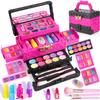 IMAGICTOWN Kids Makeup Sets for Girls 5-8 - Non-Toxic Play Makeup Kit for Toddlers 3-4 - Maquillaje para Nias - Girls Makeup Kit Age 4-6 - Perfect Toddler Makeup Set view 1