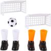 1 Set Finger Soccer Game Finger Footballs Match Funny Finger Table Game Set with Two Goals for Fans Club Party view 1