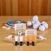 1 Set Finger Soccer Game Finger Footballs Match Funny Finger Table Game Set with Two Goals for Fans Club Party view 3