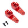 WEFEINO 2Pcs 25T Servo Horn 15mm 18.5mm Metal 25 Teeth Steering Servo Arm Compatible with 1/10 RC Off-Road Crawler Drift Racing Car (15mm 25T) view 1