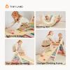 Tiny Land Pikler Triangle Set, 7-in-1 Foldable Pikler Triangle Climbing Toys Set for Kids,Baby Indoor Playground Jungle Gym, Wooden Montessori Climbing Set for Toddler (Rainbow) view 4