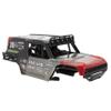 MEUS Racing MB18 TRX4M Body & Chassis Kit for Traxxas TRX4M Defender Bronco K10 F150 High Trail 1/18 RC Crawler Upgrades Parts (Red&Black) view 1