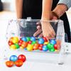 Vaguelly 50Pcs Lottery Bingo Ball Colored Raffle Balls 1.57 Inch Mini Plastic Hollow Drawing Lottery Game Easy Open Party Game Supplies view 3