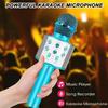ZZLWAN Bluetooth Karaoke Microphone Wireless: Portable Handheld Mic for Kids Adults Singing - Perfect for Christmas Birthday Holiday Party view 3