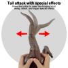 Tyrannosaurus Rex Action Figure Toy - Continuing Head Strike T Rex Dinosaur Toy with Roar & Light Up, Neck Attack, Tail Flick Attack, Movable Jaws and Limbs, Dinosaur Toys for Kids 3-5 6 7 8 view 3