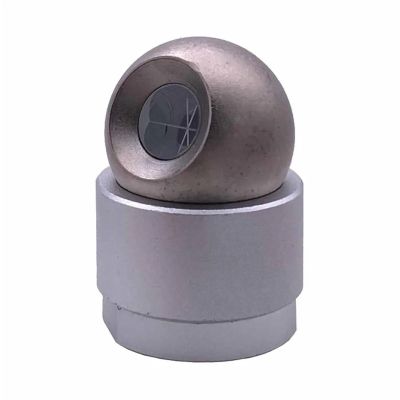 12.7mm (0.5inch) BALL mini optical prism Silver Coated with Magnetic base for total station, sphere