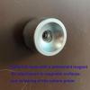 12.7mm (0.5inch) BALL mini optical prism Silver Coated with Magnetic base for total station, sphere view 2