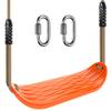 2pcs Swing Seat with Adjustable Rope and 4pcs Carabiners view 2