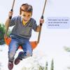 2pcs Swing Seat with Adjustable Rope and 4pcs Carabiners view 4