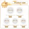 20 PCS Piggy Bank Stopper, 5 Sizes Rubber Cover, Round, White view 2