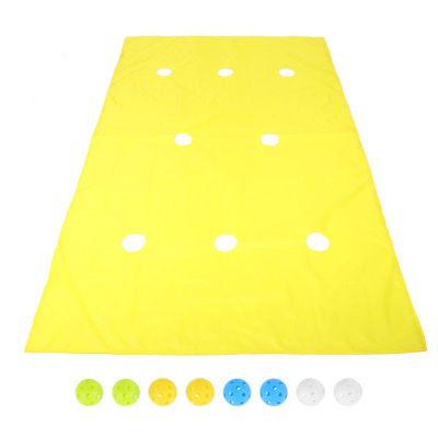 ibasenice 1set Hole Tarp Mat for Team Building Games Indoor and Outdoor Activities Interactive Teamwork Game Mat for Corporate Events Lightweight and Portable Collaboration Tool