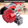 Alloy RC Center Gearbox Case Upgrades Part, Upgrade Accessory Center Gearbox with Motor Mount Replacement Parts for AX10 SCX10 1/10 Scale RC Crawler Car view 2