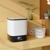 Small Washing Machine 10L Large Capacity Washer 9.5X9.5X11in Portable Washing Machine For RV Home Apartments Dorms Camping Travel Space Saver(Black) view 1