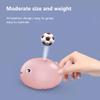 JTLB Electric Whale Floating Ball Toy Dolphin Blow Game for Kids Balancing Blow Games (Blue) view 3