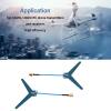FPV Antennae, 2Pcs 1.2GHz 1.3GHz 3dBi Dipole Antennae with Wide Signal Coverage, Professional Antennae for RC Drone Goggles Display Transmitter VTX Receiver view 4