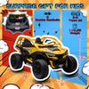 wanan XL 24V 10AH Ride on Toys for Big Kids Real 2-Seater, 4x4 4WD Motor Ride on Car Kid UTV for Kids 3-8, Remote Control, Bluetooth Music, 4 Spring Suspension, 22" Spacious Seats (Yellow) view 2