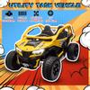 wanan XL 24V 10AH Ride on Toys for Big Kids Real 2-Seater, 4x4 4WD Motor Ride on Car Kid UTV for Kids 3-8, Remote Control, Bluetooth Music, 4 Spring Suspension, 22" Spacious Seats (Yellow) view 3