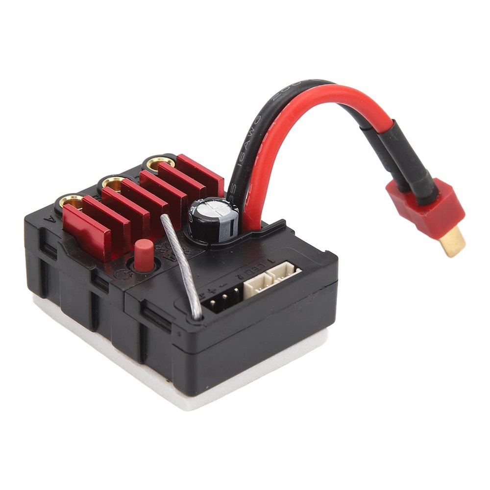 35A 2S RC Brushless ESC, Lightweight Portable Speed Controller with Low Voltage Cutoff and Temperature Control, for SCY 16101 16102 16103 16201PRO 1/16 RC Car