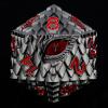 1 die Metal D20 DND Dice - Dragon Scale Metallic 20 Sided Giant Polyhedral Dice,35mm Large Dragon Eye Metal D&D Dice for Dungeons and Dragon Tabletop Game(Black Dragon Scale) view 1