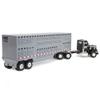Big Farm 1/16 Peterbilt 367 Semi with Livestock Trailer and 4 Cows 47600 view 3