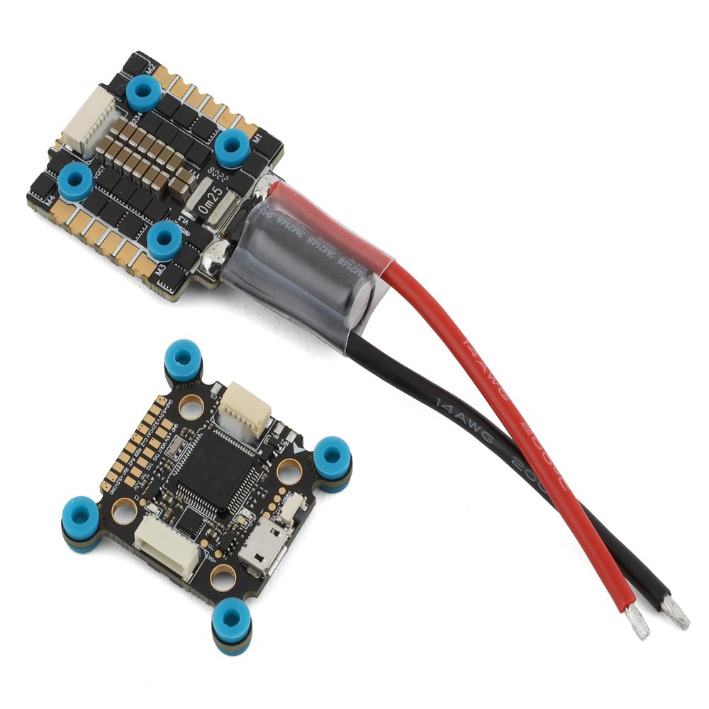 Hobbywing XRotor Stack - F7 FC + 45A 3-6S BLHeli_32 4-in-1 ESC - 20x20-1.25