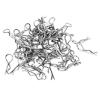 Nurnesy 60PCS RC Car Body Clip 12mm Length 0.6mm Dia Easy Removal Installation Universal for 1/16 1/18 RC Car (Silver) view 4