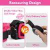Lehoo Castle Toddlers Leash for Walking + Key Lock Design Anti Lost Wrist Link, 3 in 1 Baby Leash Kids Wrist Link for Toddlers Boys, Safety Harness Belt Strap Wristband view 3