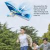 Self-Flying Dove Toy USB Port Blue 75 Mah LED Colorful Light Electronic Flying Bird Toy for Boys Girls view 3