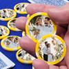 Hikppy Custom Poker Chips 100 Personalized Poker Chips with Custom Photo/Text/Logo for Poker Nights, Party, Special Events (Custom Poker Chips) view 4