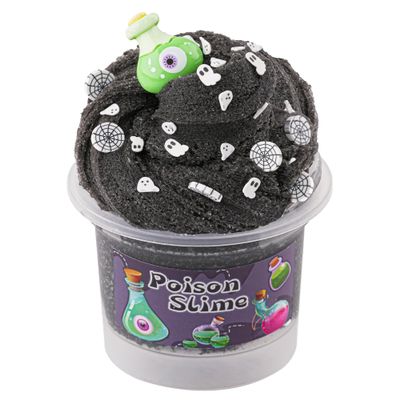 Black Cloud Slime, Super Drizzly & Non-Sticky Fluffy Slime, Slimes Party Favors for Kids, Easter Halloween Christmas Slimes Sensory Toys, Girls Gifts & Boys Gifts