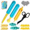 Kizzikids Cardboard Tools for Kids with Cutter &Tool Box, 87 PCS Cardboard Construction Kit for Family & Team Activities, Creative STEM Educational Toys Gift for Boys and Girls Aged 5+ view 1