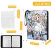 sabermaster Trading Card Binder, Fits 900 Cards Card Collector Album Holder,with 50 Removable Sleeves Toys Gifts for Boys Girls (White Forest) view 2