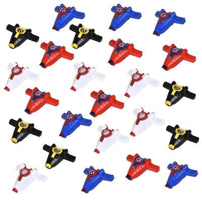 Forest & Twelfth 24 Pack Pull-Back Spaceships Mini Toys 2" Plastic Space Ship Toy Set with Opening Bubble Hatch, Comes in Assorted Colors, Outer Space Toys Ideal for Party Favors, Prizes (24 Pack)