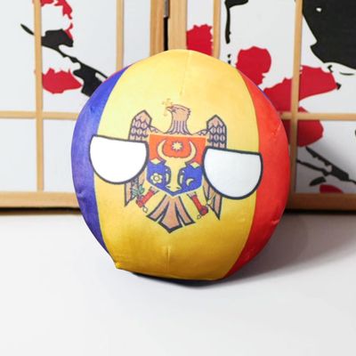 GANGKJDS 7.9inch 3.9inch Polish Ball, Country Ball, Mexico, Kuwait, Vatican City, Sudan, Croatian Country Ball, Country Ball, Various Flag Decorations(Ecuador,20cm)