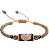 Hemasa Miyuki Bead Bracelet Boho Style Woven Adjustable Thread For Women Jewelry Heart Ladies Accessory Birthday Gifts Party 2023 New view 1