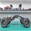 RhinoRC YUE ONE V2 Crawler Frame Chassis Kit with Titanium Alloy Link for 1/10 RC Crawler Car Carbon Fiber view 2