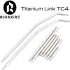 RhinoRC YUE ONE V2 Crawler Frame Chassis Kit with Titanium Alloy Link for 1/10 RC Crawler Car Carbon Fiber view 4