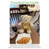 LICHADUOLE 9-12"/30cm Teddy Bear Clothes Stuffed Animals Corduroy Overalls, Striped Sweater ,Tee 3-Piece Set for Medium Bartholomew BearsNO Doll view 2