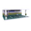 1:32 Parking Lot Model with Lighting Design, Display Case for Model Cars, USB Powered, Protective Dust Cover, for Home Decoration or Office Showcase (Parking Lot Model) view 2