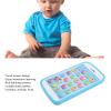 JTLB Mobile Phone Toy, Sound Arabic Learning Machine Early Educational Multifunctional Arabic Reading Device for Children (Blue) view 3