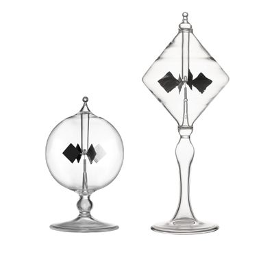 Clear Solar Power Crookes Radiometer Sun Light Energy Spinning Vanes Glass Windmill Gift Home Desk Decoration