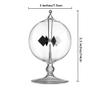 Clear Solar Power Crookes Radiometer Sun Light Energy Spinning Vanes Glass Windmill Gift Home Desk Decoration view 3
