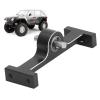Aluminum Alloy 70mm Transfer Case Transmission Gearbox with 5mm Steel D Shaped Shaft for 1/10 RC Crawler Upgrade Parts (Black) view 3