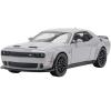 ERBADIHAGO Toy Car Challenger Hellcat 1/32 Alloy Model Car with Light and Sound Collectible Model Cars Pull Back Toy Vehicles for Boys Children Age 3 + Year Old (Gray) view 1