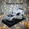 ERBADIHAGO Toy Car Challenger Hellcat 1/32 Alloy Model Car with Light and Sound Collectible Model Cars Pull Back Toy Vehicles for Boys Children Age 3 + Year Old (Gray) view 2