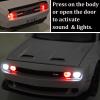 ERBADIHAGO Toy Car Challenger Hellcat 1/32 Alloy Model Car with Light and Sound Collectible Model Cars Pull Back Toy Vehicles for Boys Children Age 3 + Year Old (Gray) view 3